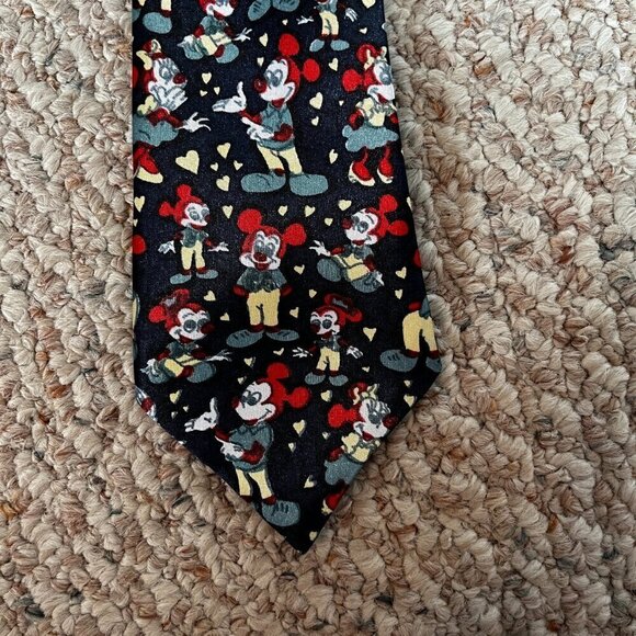 DISNEY Mickey Mouse Mens Tie - Picture 3 of 11